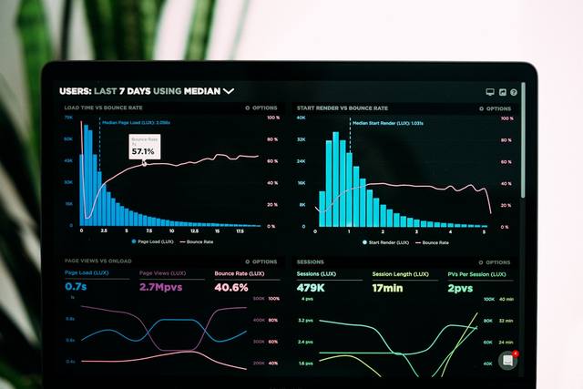 IBIAS AI BI Platform - dashboard of charts