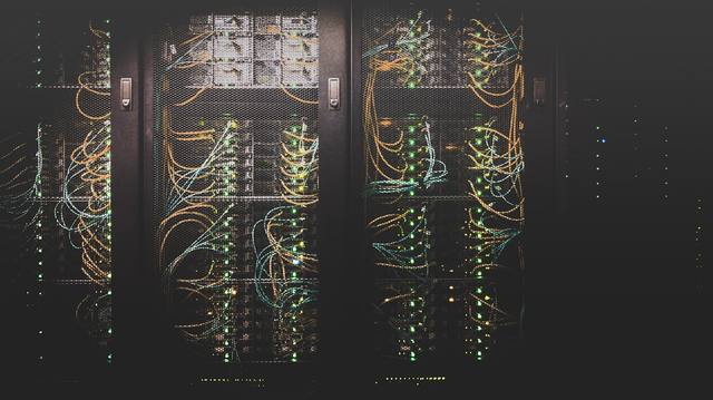 NEXA Flow automation - server racks with workflow overlay