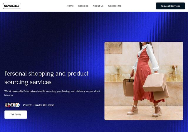 Novacelle Enterprises sourcing corporate website